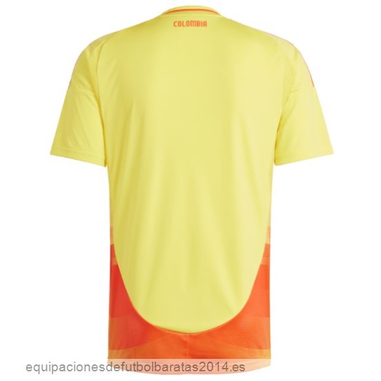 Nuevo Tailandia 1ª Camiseta Colombia 2024 Amarillo Baratas